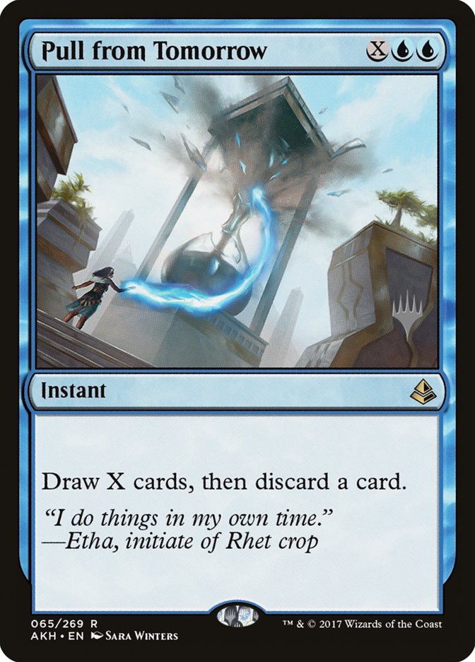 Pull from Tomorrow (Promo Pack) [Amonkhet Promos] Foil