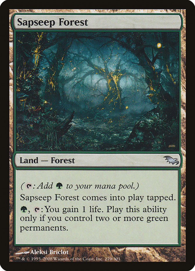 Sapseep Forest [Shadowmoor] Foil