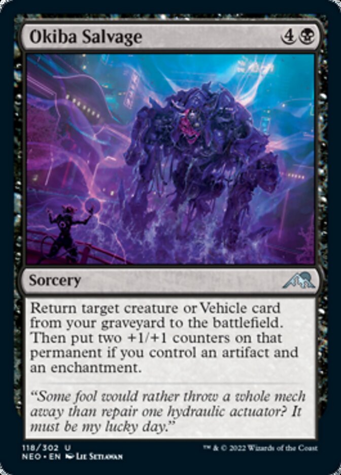 Okiba Salvage [Kamigawa: Neon Dynasty] Foil