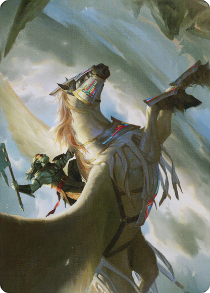 Cleaving Skyrider // Cleaving Skyrider  [Dominaria United Art Series] (Borderless) Foil