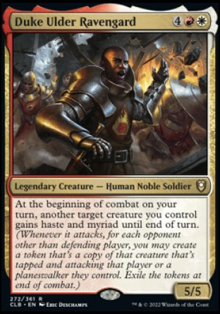 Duke Ulder Ravengard [Commander Legends: Battle for Baldur's Gate] Foil