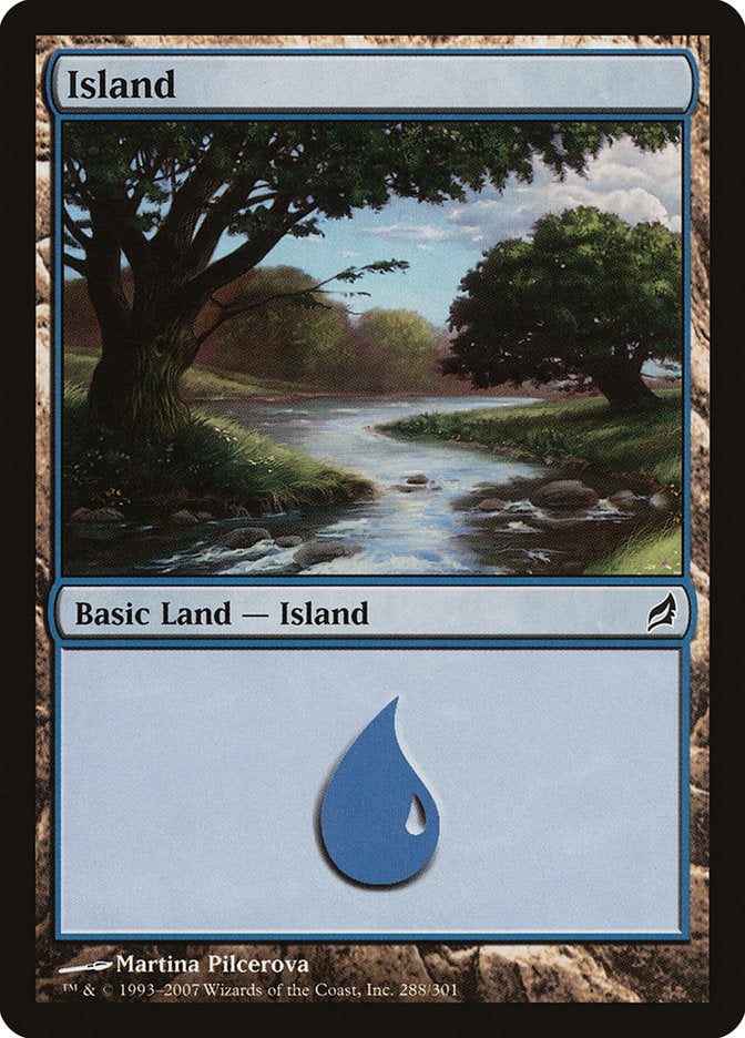 Island (288) [Lorwyn] Foil