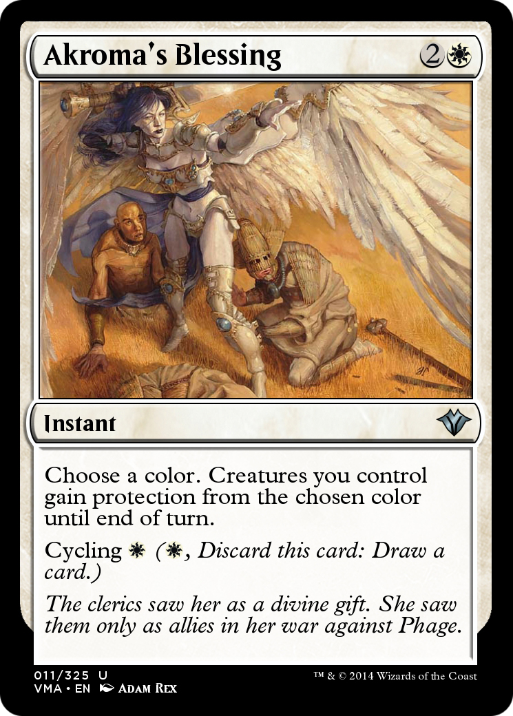 Akroma's Blessing  [Vintage Masters] Foil
