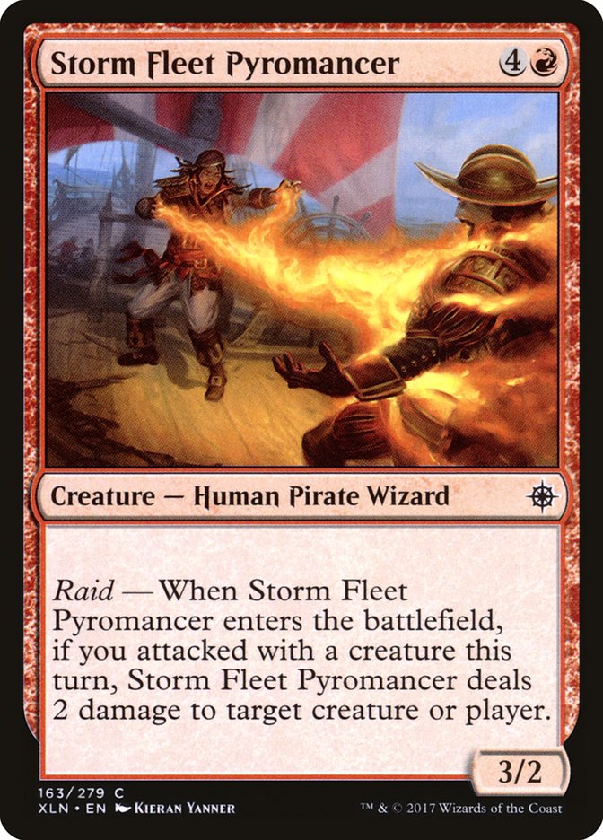 Storm Fleet Pyromancer [Ixalan] Foil