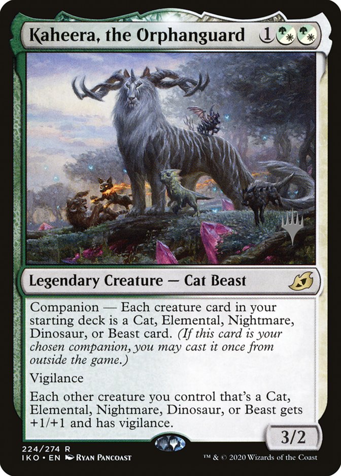 Kaheera, the Orphanguard (Promo Pack) [Ikoria: Lair of Behemoths Promos] Foil