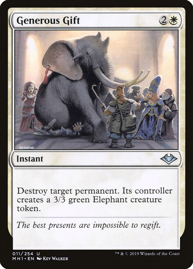 Generous Gift [Modern Horizons] Foil