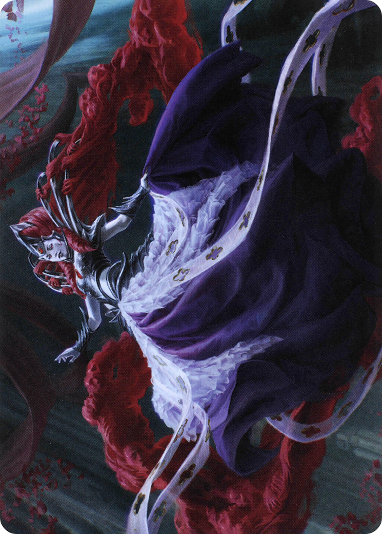 Olivia, Crimson Bride // Olivia, Crimson Bride  [Crimson Vow Art Series] (Borderless) Foil