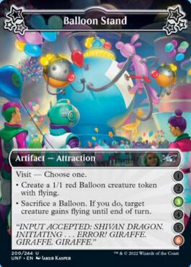 Balloon Stand (3-6) [Unfinity] Foil