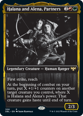 Halana and Alena, Partners [Innistrad: Double Feature] Foil