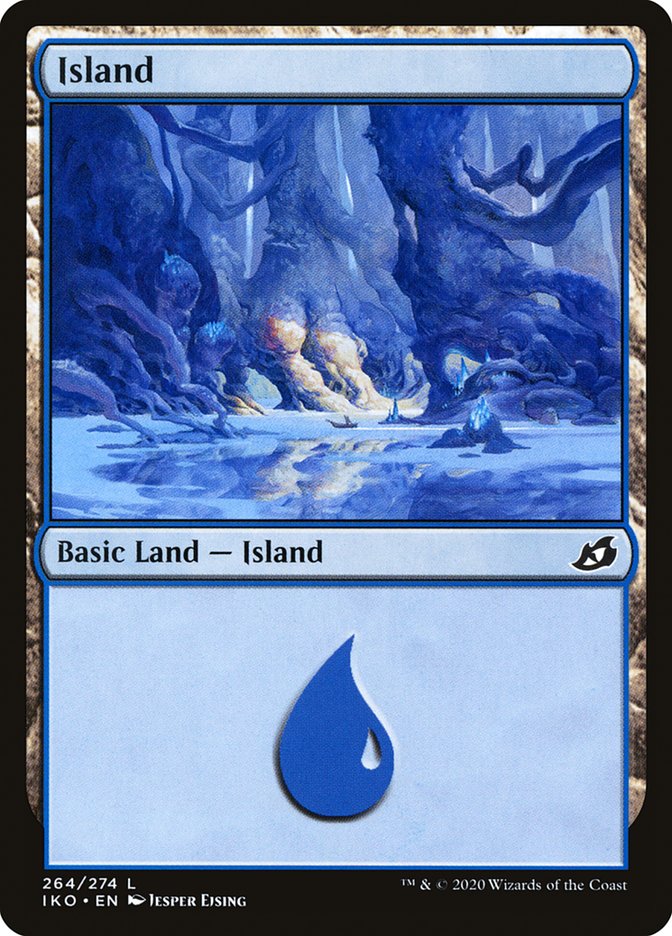 Island (264) [Ikoria: Lair of Behemoths] Foil