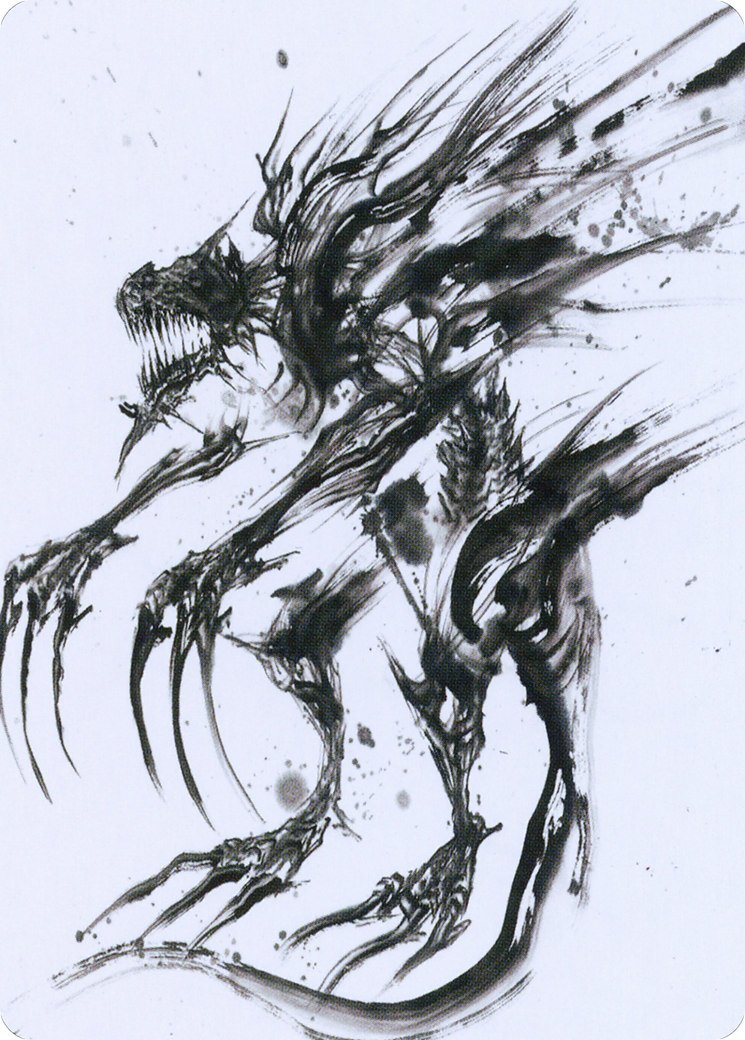 Phyrexian Obliterator // Phyrexian Obliterator  [Phyrexia: All Will Be One Art Series] (Borderless) Foil