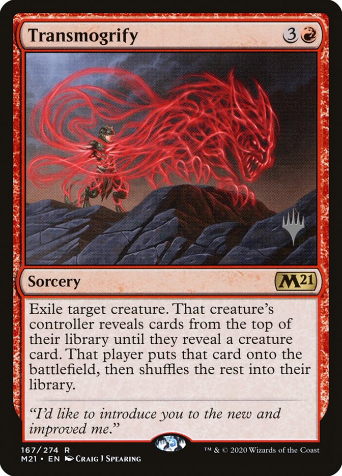 Transmogrify (Promo Pack) [Core Set 2021 Promos] Foil