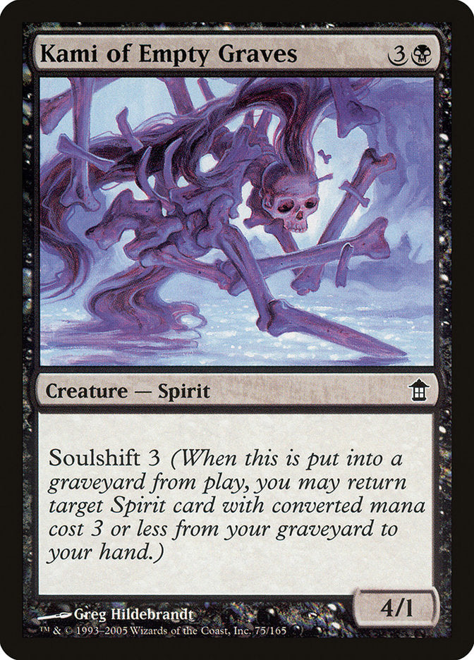 Kami of Empty Graves [Saviors of Kamigawa] Foil