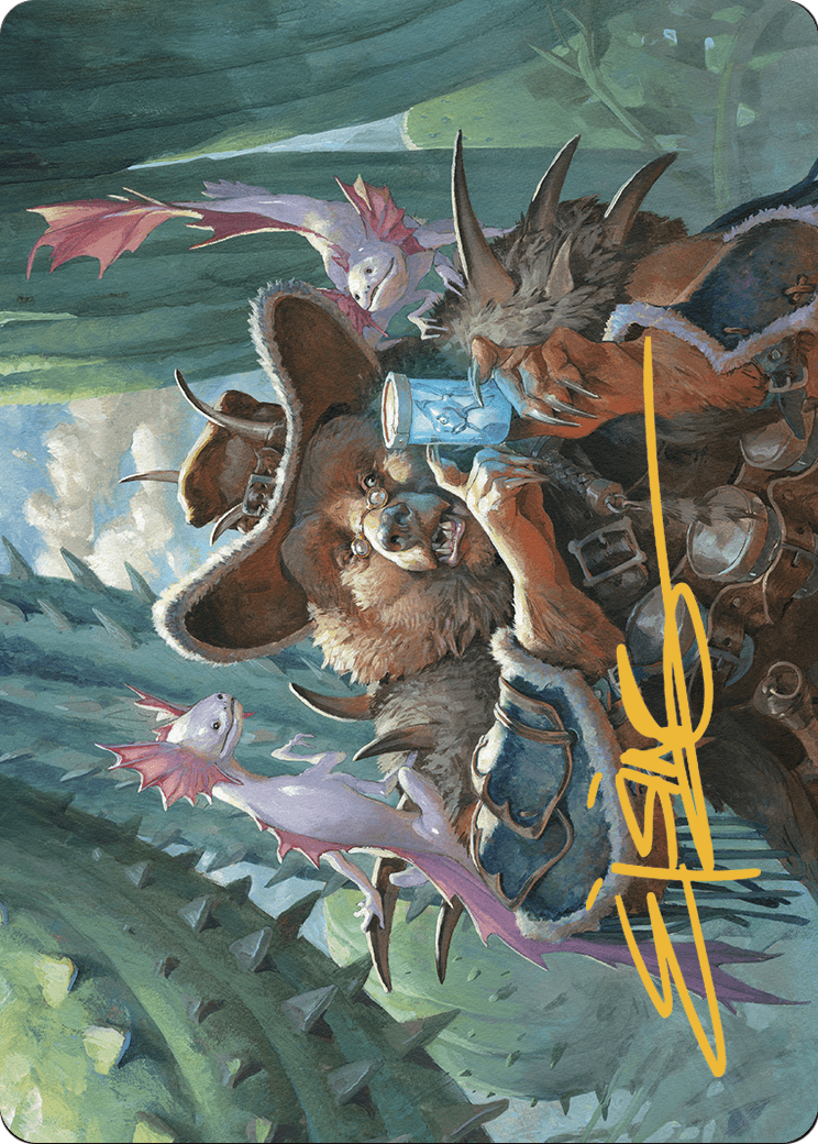 Doc Aurlock, Grizzled Genius // Doc Aurlock, Grizzled Genius  [Outlaws of Thunder Junction Art Series] (Borderless) Foil