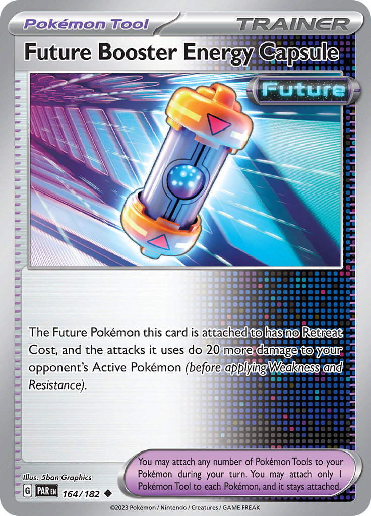 Future Booster Energy Capsule (164/182) [Scarlet & Violet: Paradox Rift] Reverse Holofoil