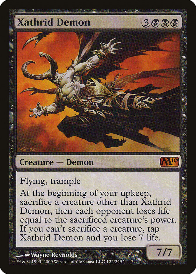 Xathrid Demon [Magic 2010] Foil