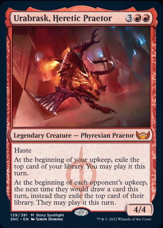 Urabrask, Heretic Praetor [Streets of New Capenna] Foil