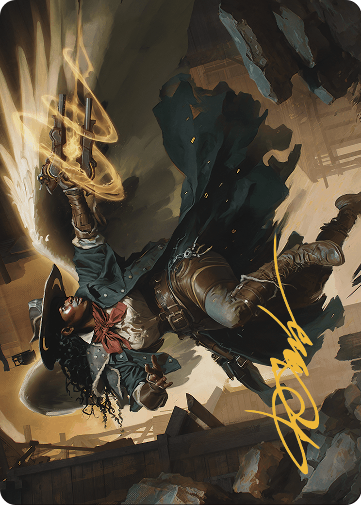 Archangel of Tithes // Archangel of Tithes  [Outlaws of Thunder Junction Art Series] (Borderless) Foil