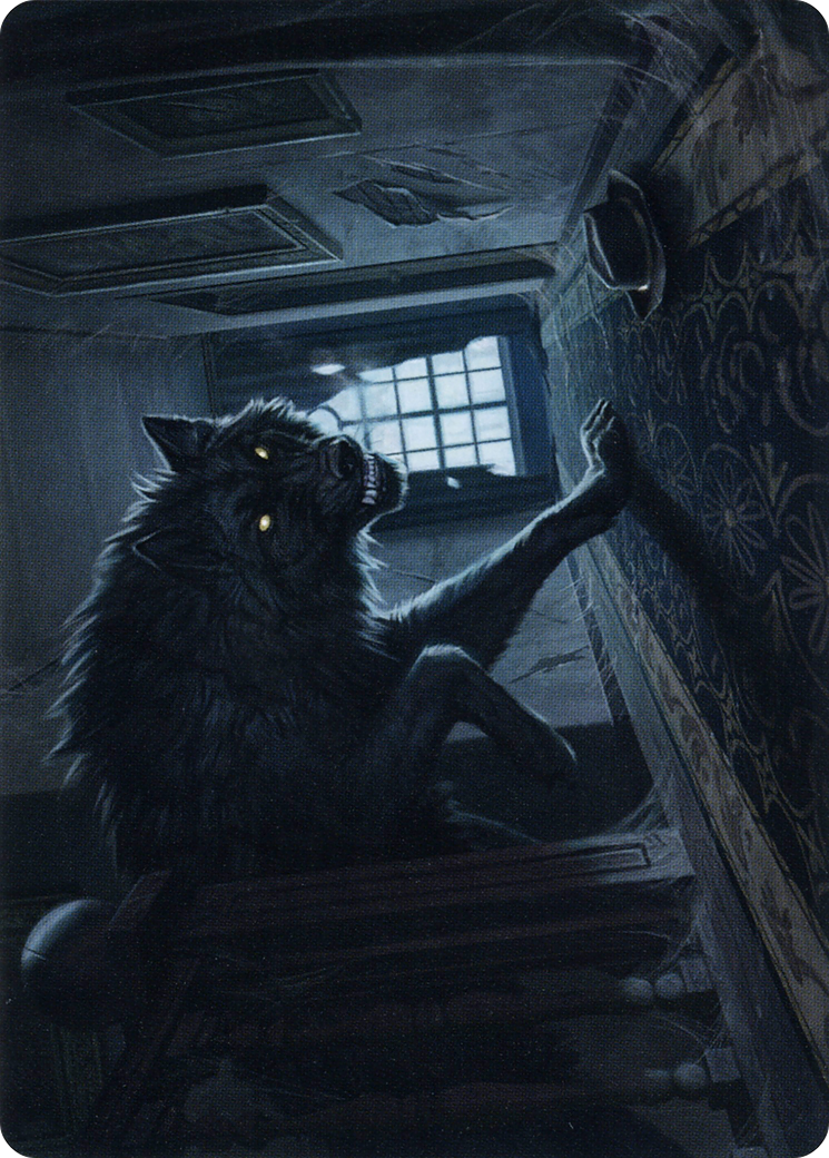 Primal Adversary // Primal Adversary  [Midnight Hunt Art Series] (Borderless) Foil