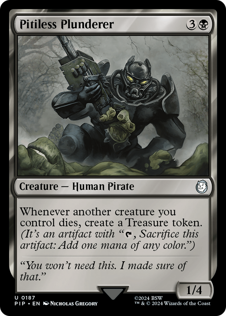 Pitiless Plunderer [Fallout] Foil