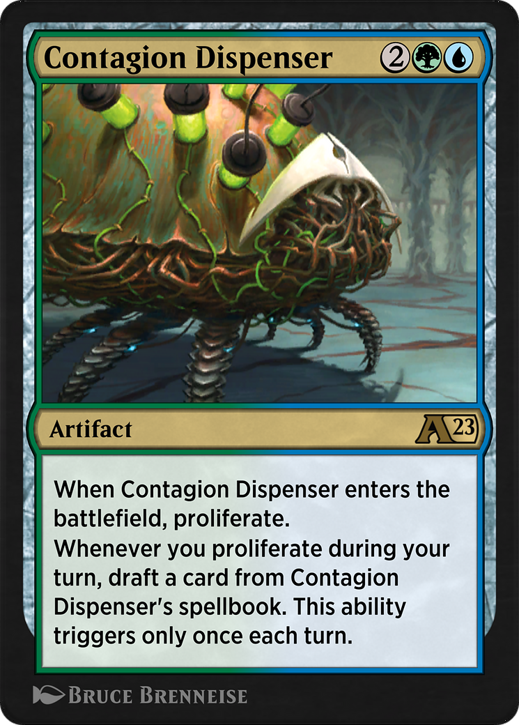 Contagion Dispenser  [Alchemy: Phyrexia]