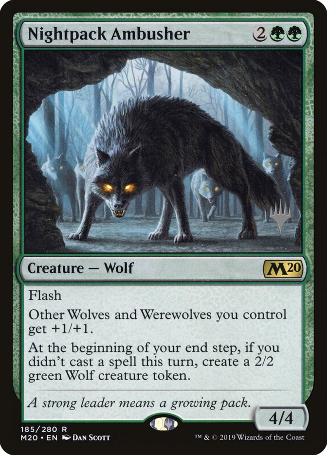 Nightpack Ambusher (Promo Pack) [Core Set 2020 Promos] Foil