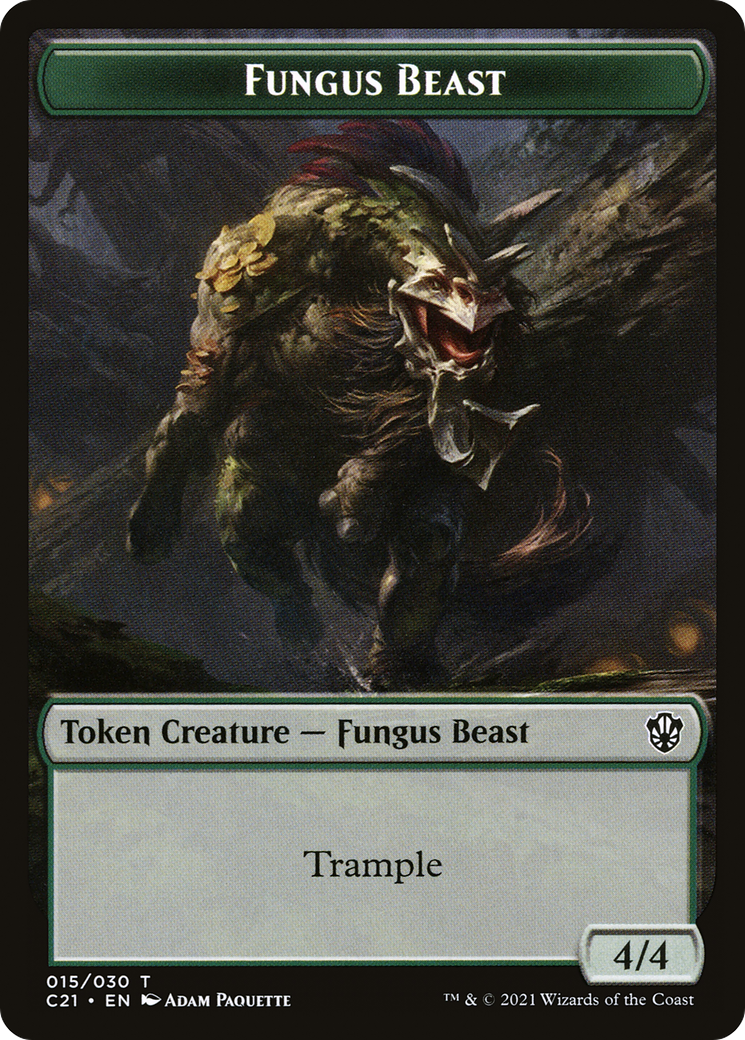 Fungus Beast  [Commander 2021 Tokens]