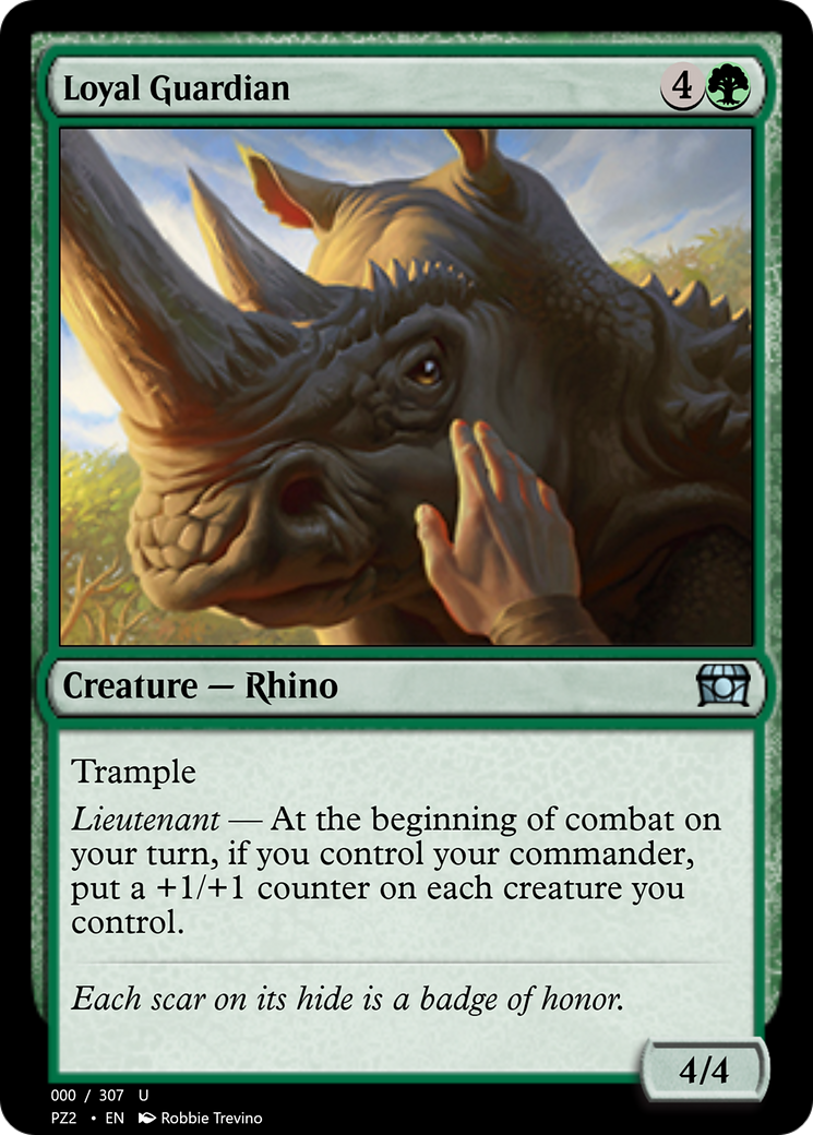 Loyal Guardian  [Treasure Chest] Foil