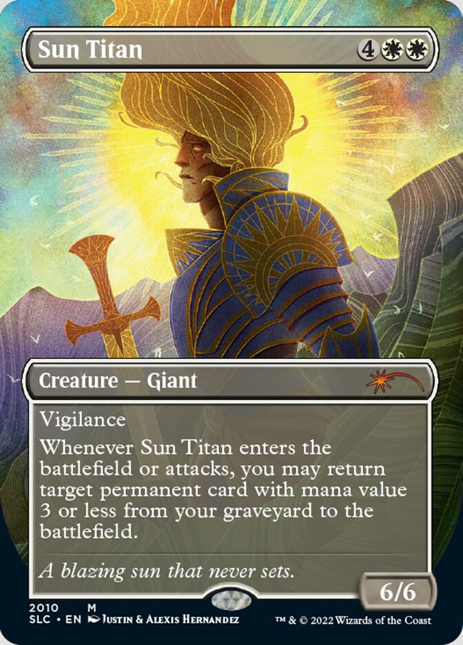 Sun Titan (Borderless) [Secret Lair 30th Anniversary Countdown Kit] Foil