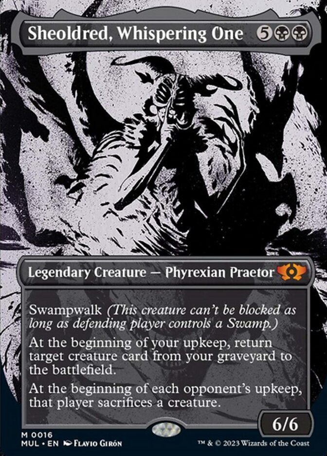 Sheoldred, Whispering One [Multiverse Legends] Foil