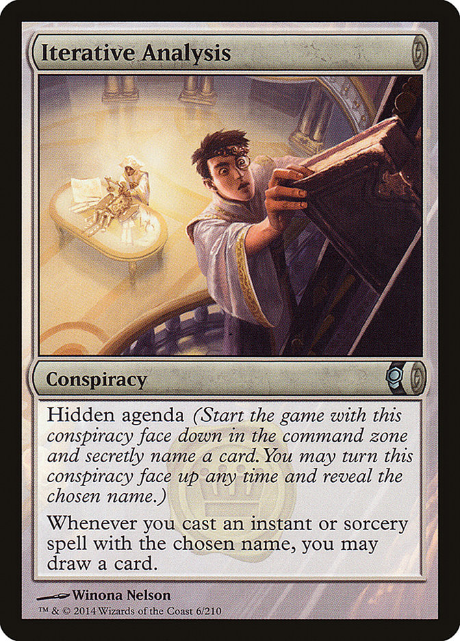 Iterative Analysis [Conspiracy] Foil