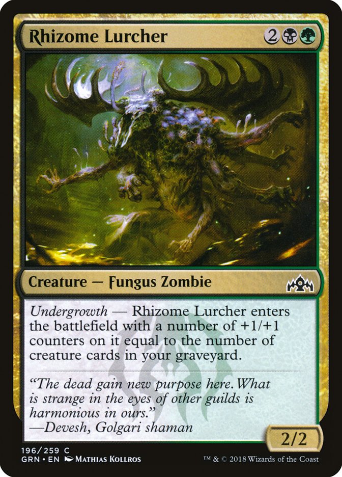 Rhizome Lurcher [Guilds of Ravnica] Foil