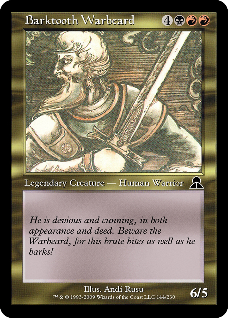 Barktooth Warbeard  [Masters Edition III] Foil