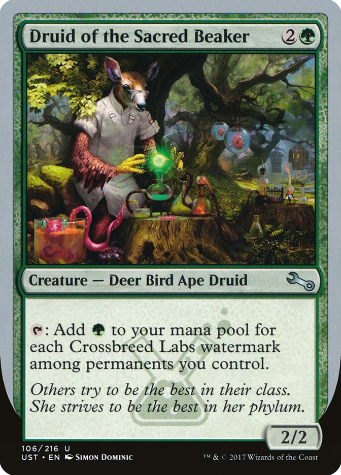 Druid of the Sacred Beaker [Unstable] Foil