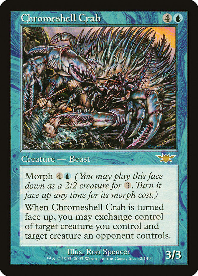 Chromeshell Crab [Legions] Foil
