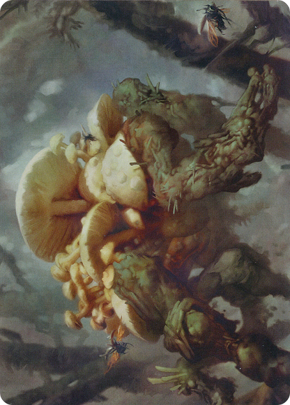 Swarm Shambler // Swarm Shambler  [Zendikar Rising Art Series] (Borderless)