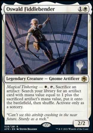 Oswald Fiddlebender (Promo Pack) [Dungeons & Dragons: Adventures in the Forgotten Realms Promos] Foil