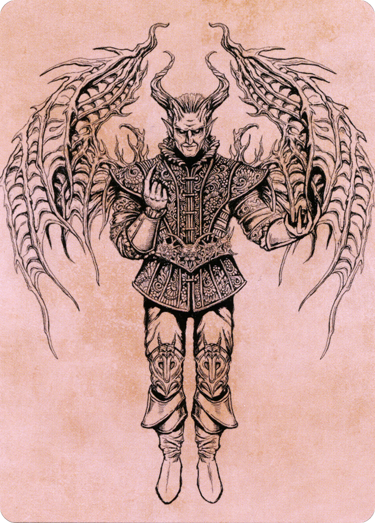 Raphael, Fiendish Savior // Raphael, Fiendish Savior  [Battle for Baldur's Gate Art Series] (Borderless)