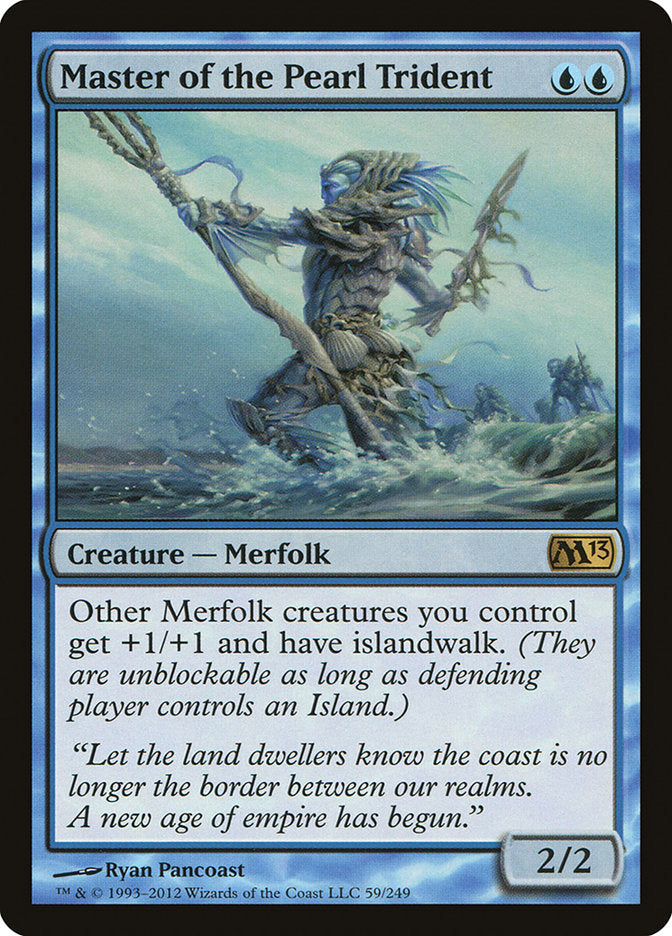 Master of the Pearl Trident [Magic 2013] Foil