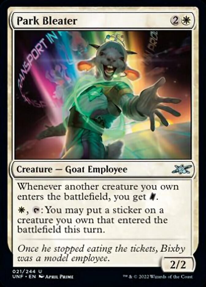 Park Bleater [Unfinity] Foil