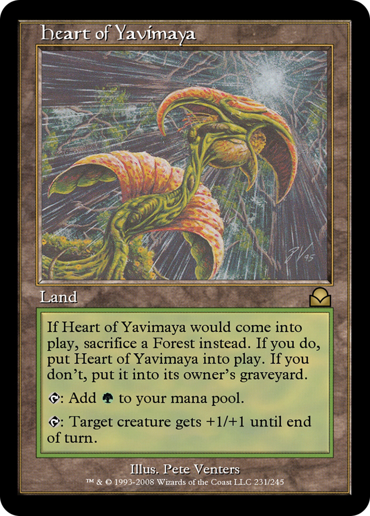 Heart of Yavimaya  [Masters Edition II] Foil