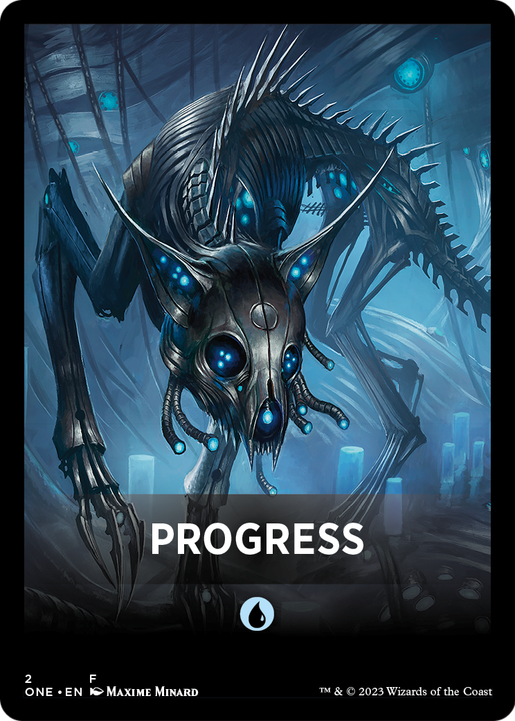 Progress  [Phyrexia: All Will Be One Jumpstart Front Cards]