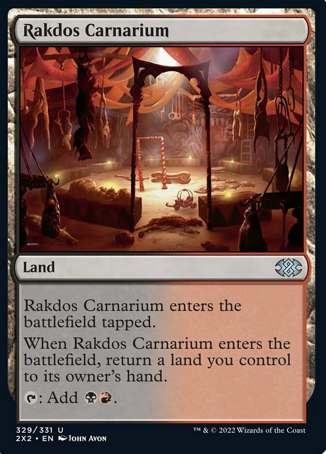 Rakdos Carnarium [Double Masters 2022] Foil
