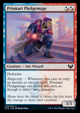 Prismari Pledgemage [Strixhaven: School of Mages] Foil