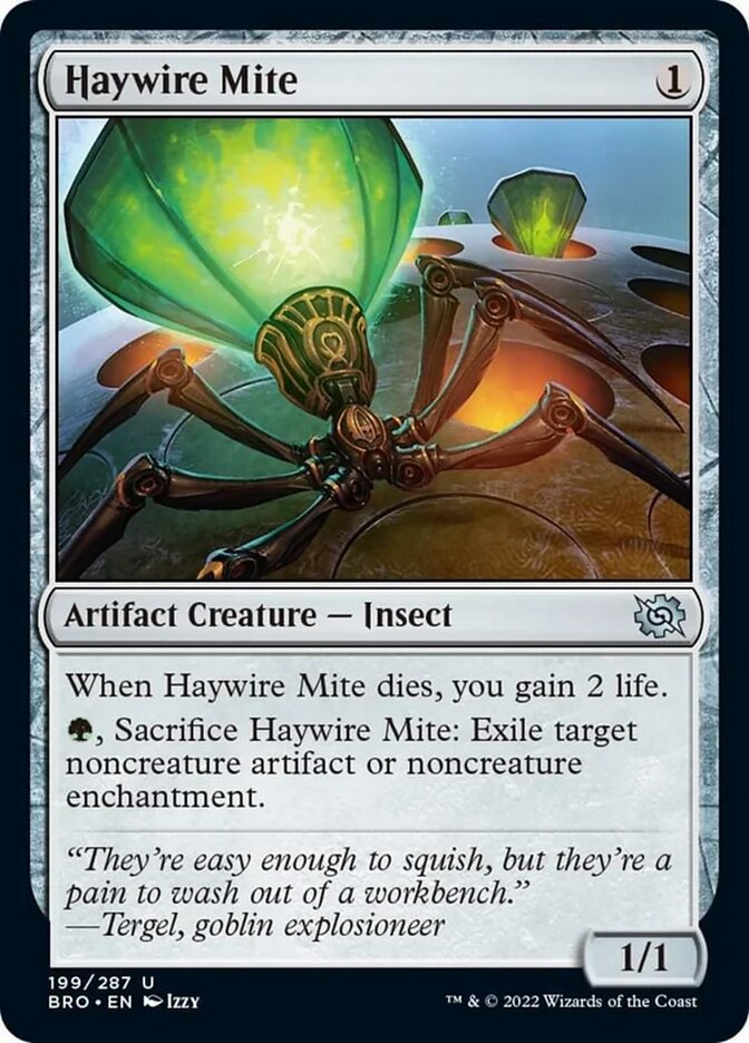 Haywire Mite [The Brothers' War] Foil