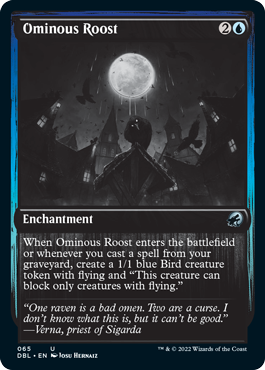 Ominous Roost [Innistrad: Double Feature] Foil