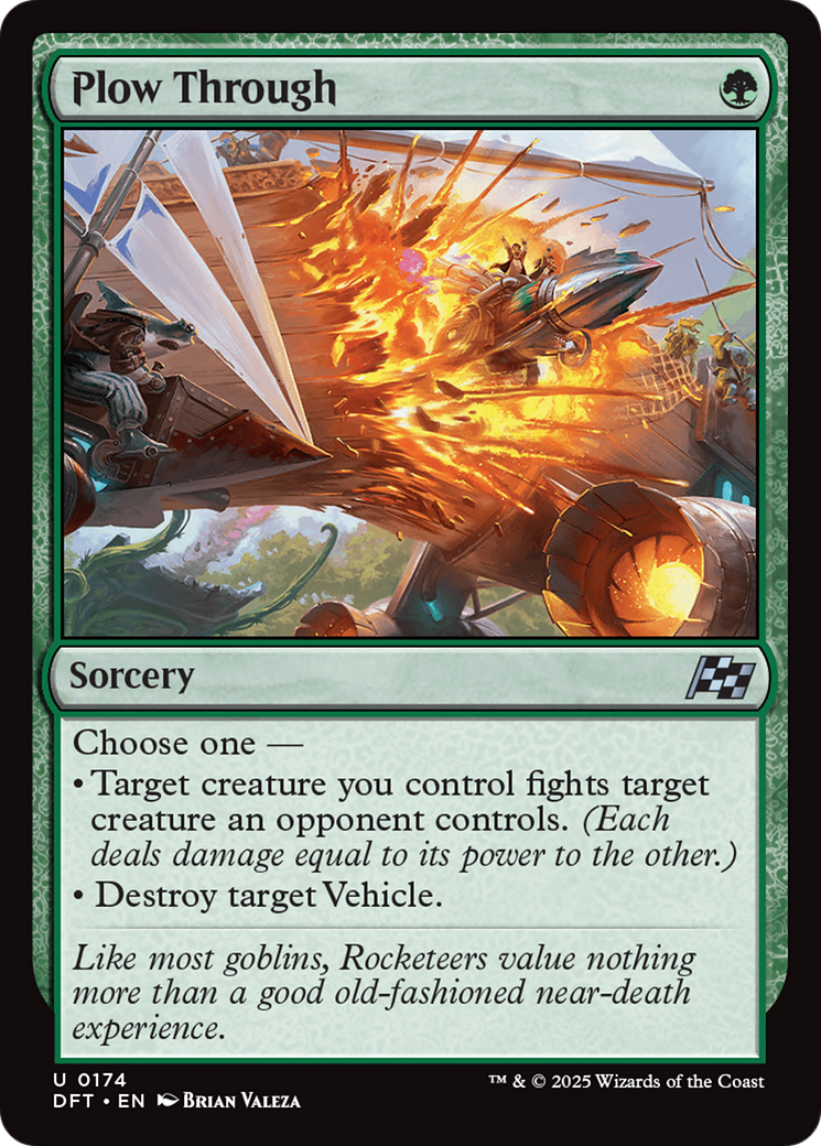 Plow Through [Aetherdrift] Foil