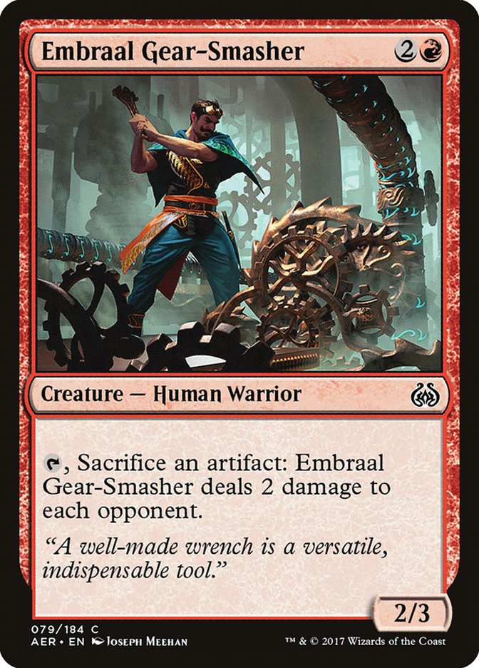 Embraal Gear-Smasher [Aether Revolt] Foil