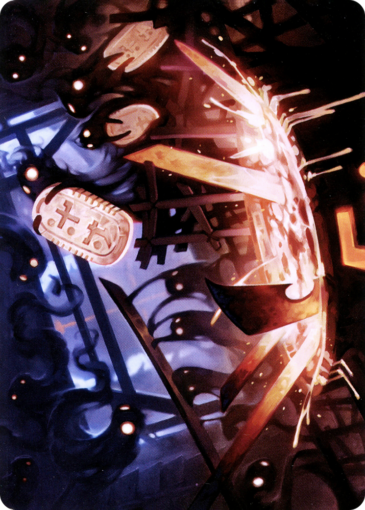 Smoke Spirits' Aid // Smoke Spirits' Aid  [Neon Dynasty Art Series] (Borderless)