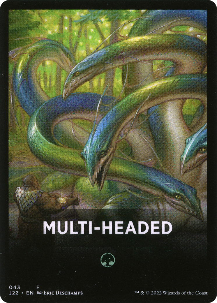 Multi-Headed  [Jumpstart 2022 Front Cards]